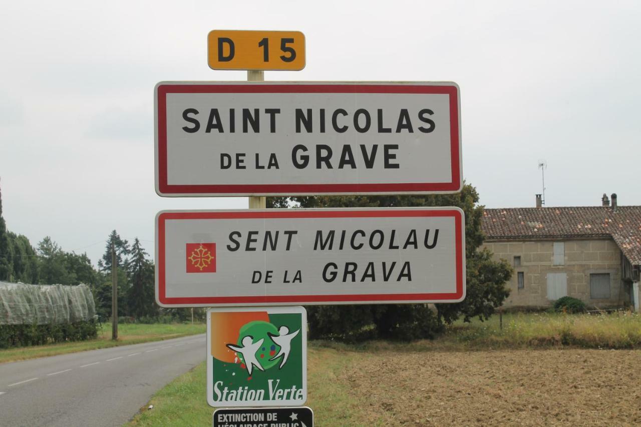 Saint-Nicolas-de-la-Grave B&B La Garona מראה חיצוני תמונה